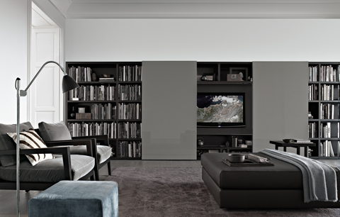 Poliform | Bookcases | Wall System